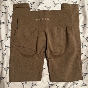 Brown NVGTN leggings